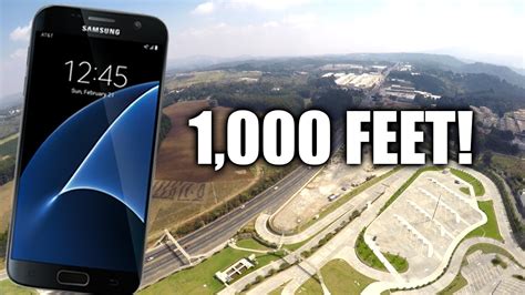 Samsung Galaxy S7 Drop Test FROM 1,000 FEET! 